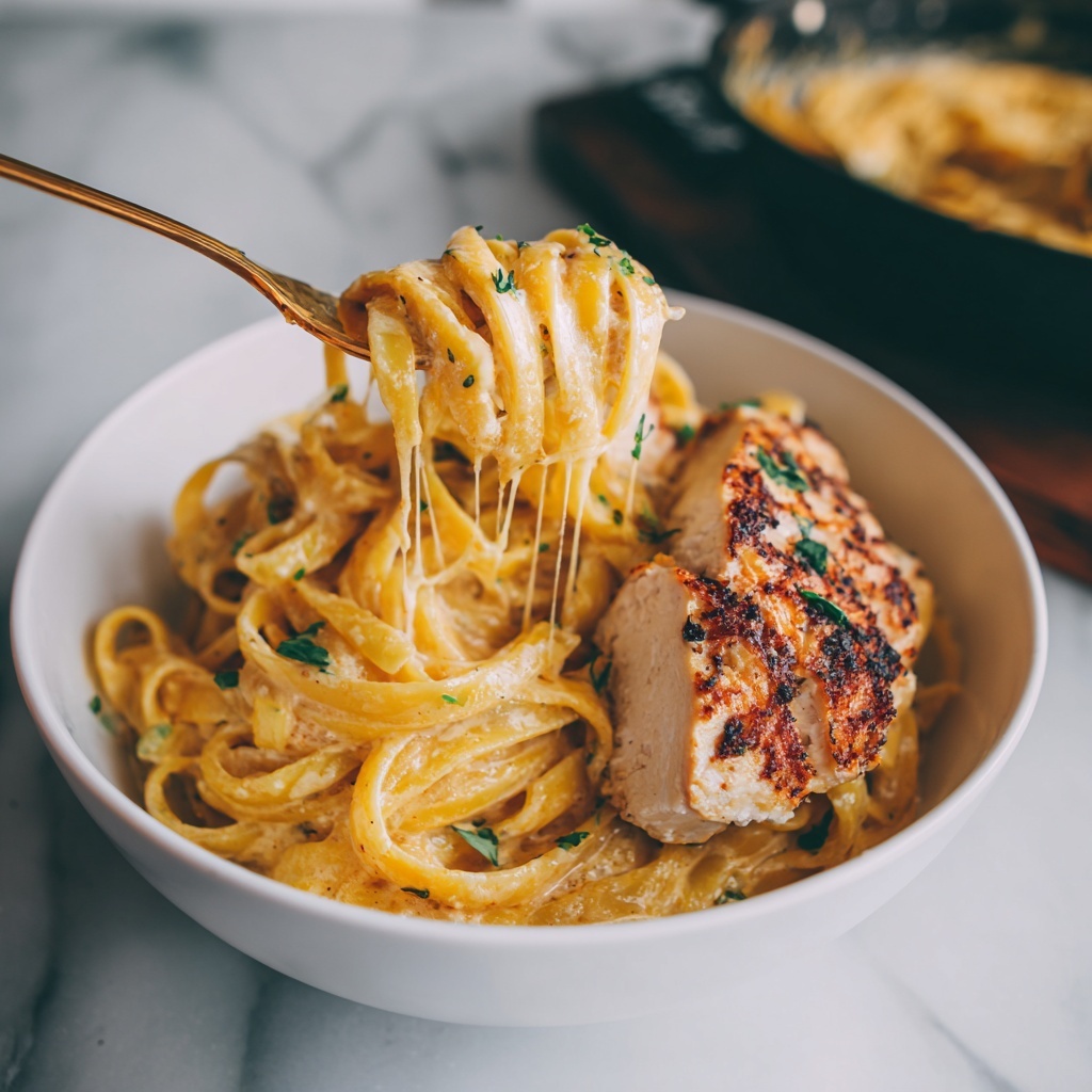 Cajun Chicken Alfredo Recipe - Recipe Image