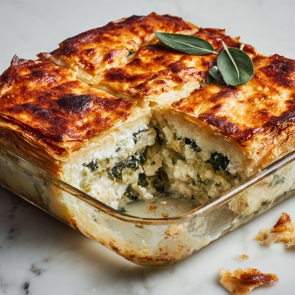 Irresistible Vegan Spanakopita Your New Favorite Comfort Food Recipe - Recipe Image
