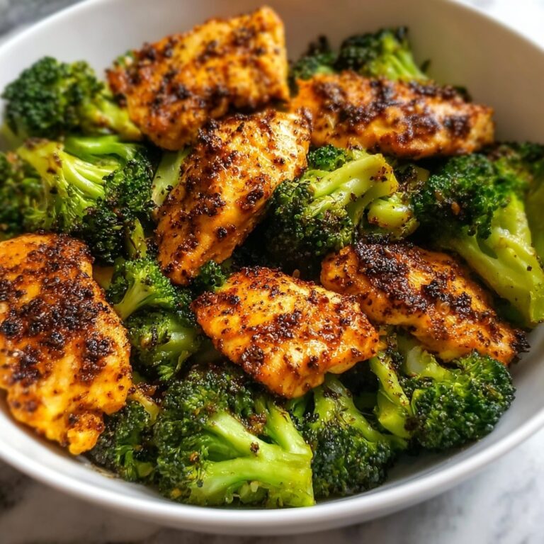 Air Fryer Chicken and Broccoli Recipe