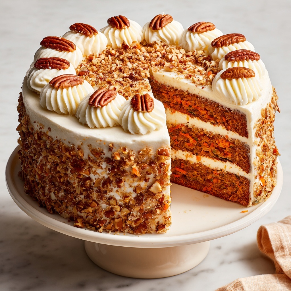 Homemade Moist Carrot Cake Recipe - Recipe Image