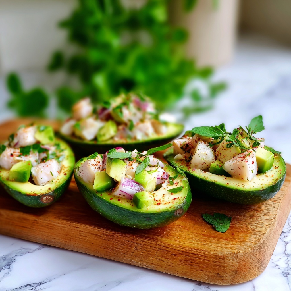 Tuna Avocado Boats (Quick, Healthy & Delicious) Recipe - Recipe Image