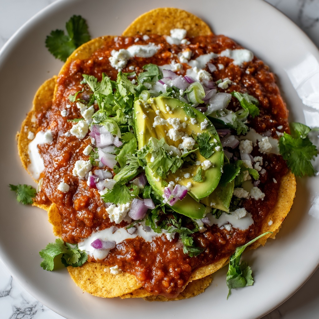 Chilaquiles Rojos Recipe - Recipe Image