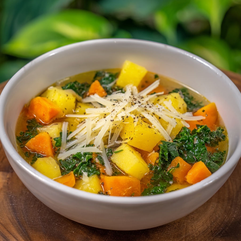 Nourishing Tuscan Vegetable Soup for Cozy Days at Home Recipe - Recipe Image