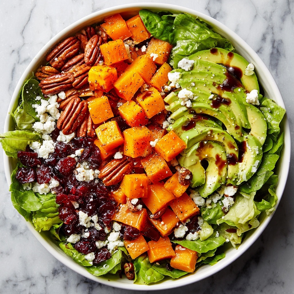 Autumn Harvest Salad with Roasted Squash & Maple Vinaigrette Recipe - Recipe Image