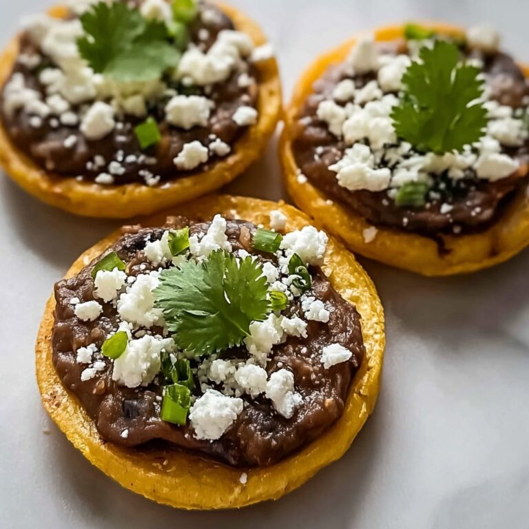 Sopes with Refried Beans and Cheese Recipe
