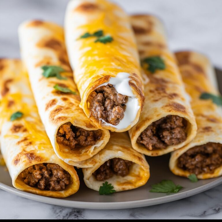 Shredded Beef Taquitos {Easy, Healthier, Baked Taquitos} Recipe