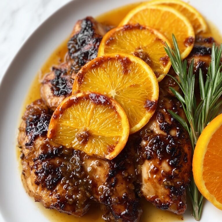Zesty Orange Glazed Chicken: A Crisp Delight for Family Dinners Recipe