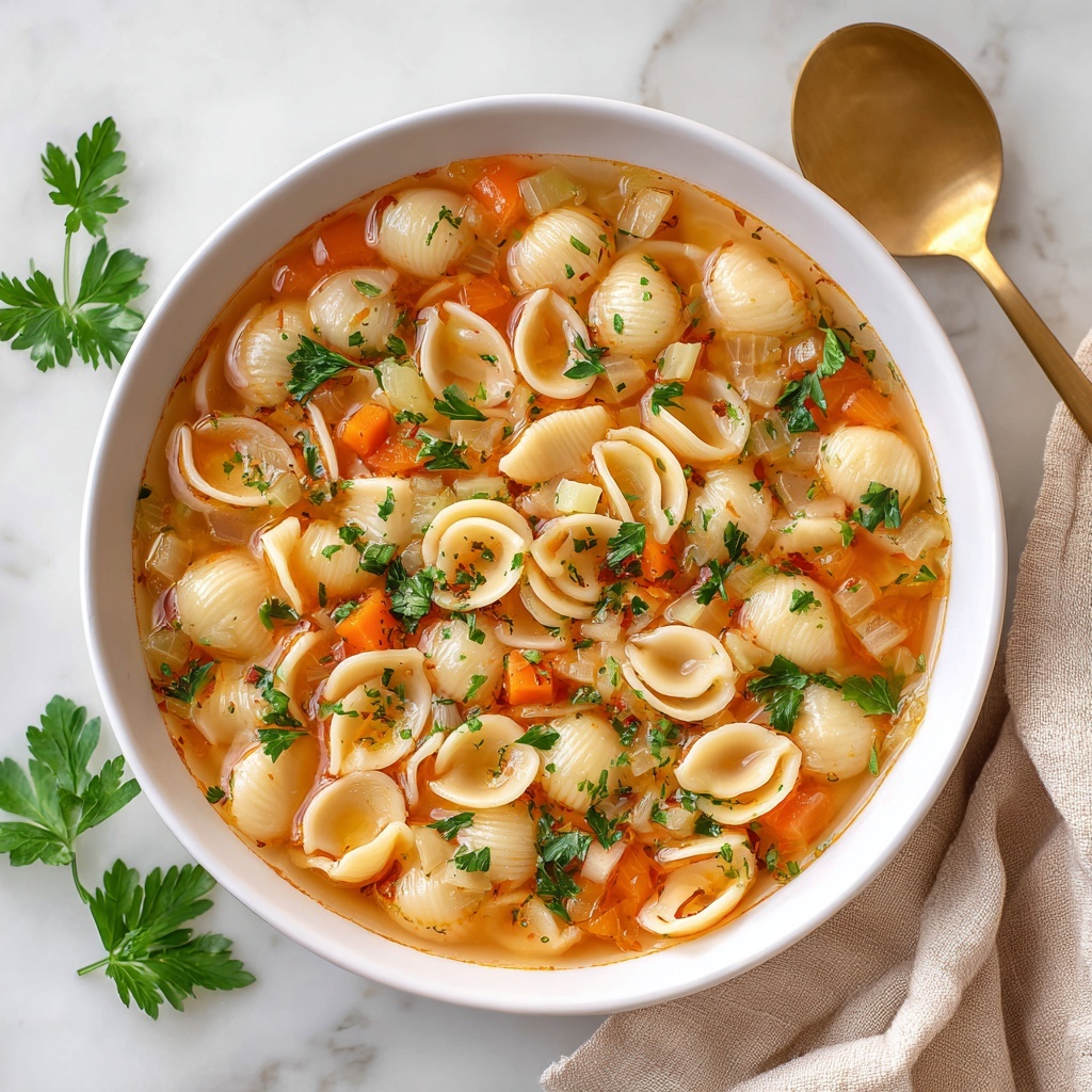 Sopa de Conchas: A Cozy Bowl of Comfort and Flavor Recipe - Recipe Image