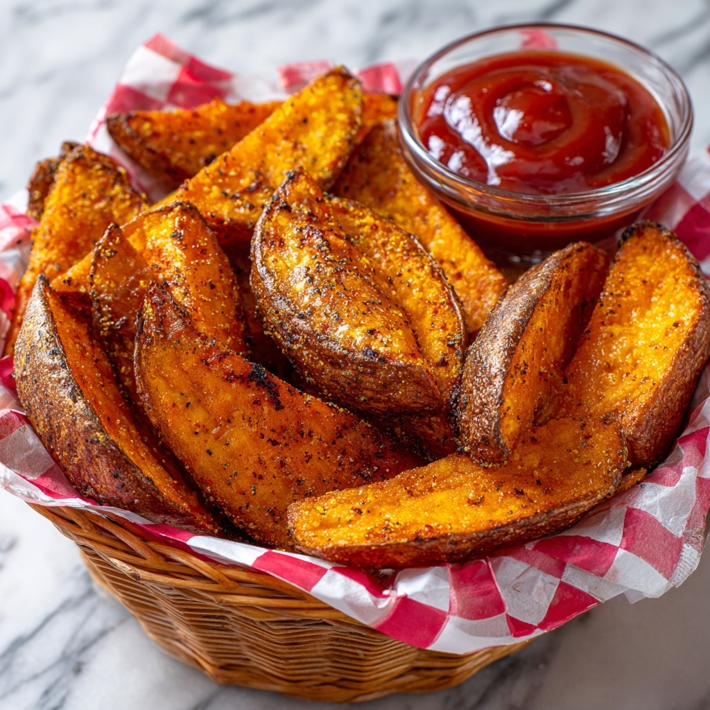 Baked Potato Wedges Recipe - Recipe Image