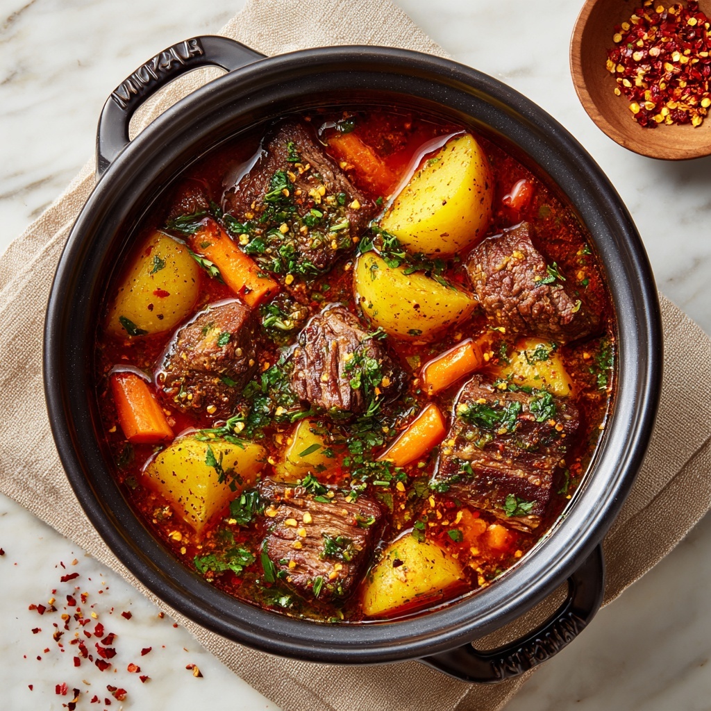 Classic Slow Cooker Beef Stew with Vegetables Recipe - Recipe Image