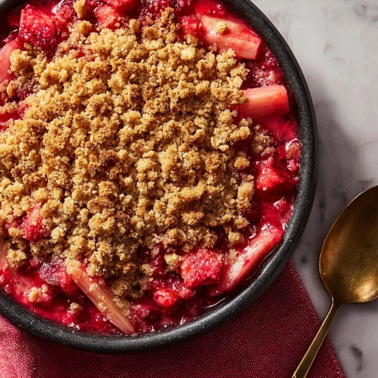 Rhubarb Crisp Recipe