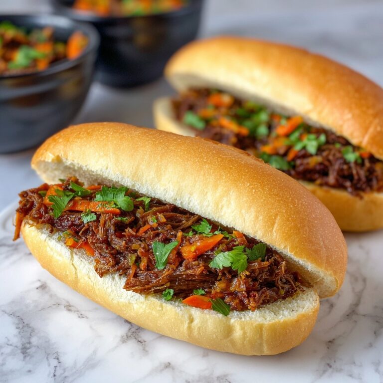 Instant Pot Italian Beef Sandwich with Pepperoncini and Giardiniera Recipe