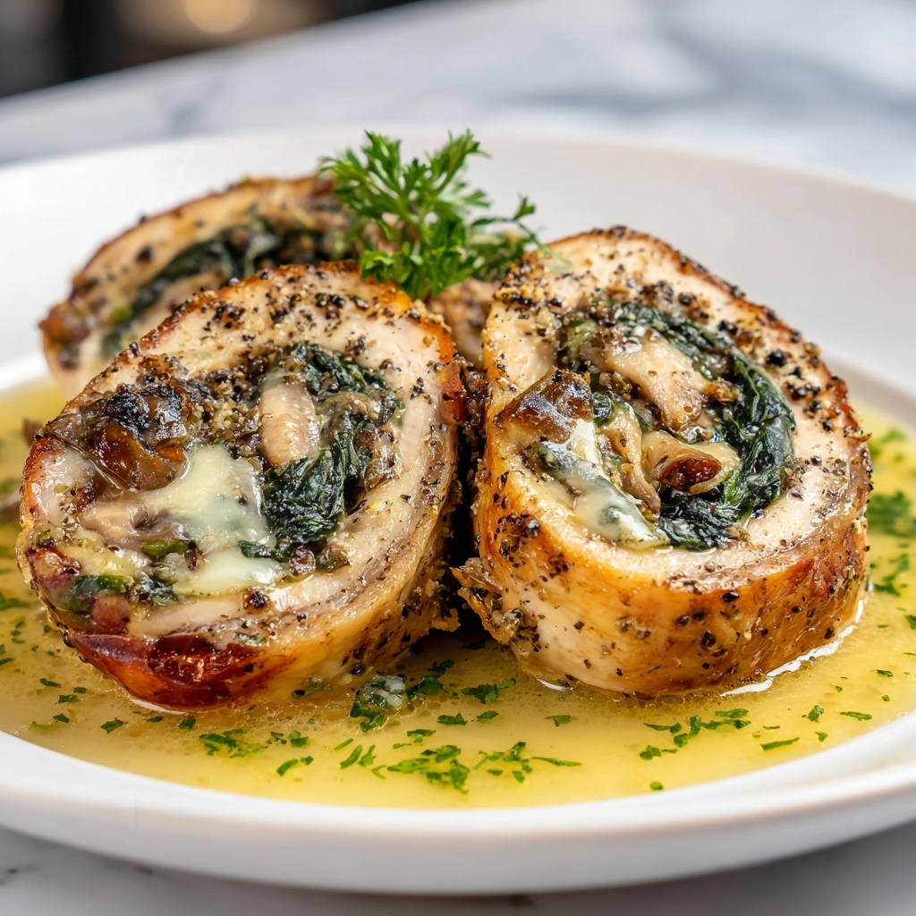 Stuffed Chicken Breasts with Spinach and Cheese: 5 Irresistible Delicious Ways to Impress Recipe - Recipe Image