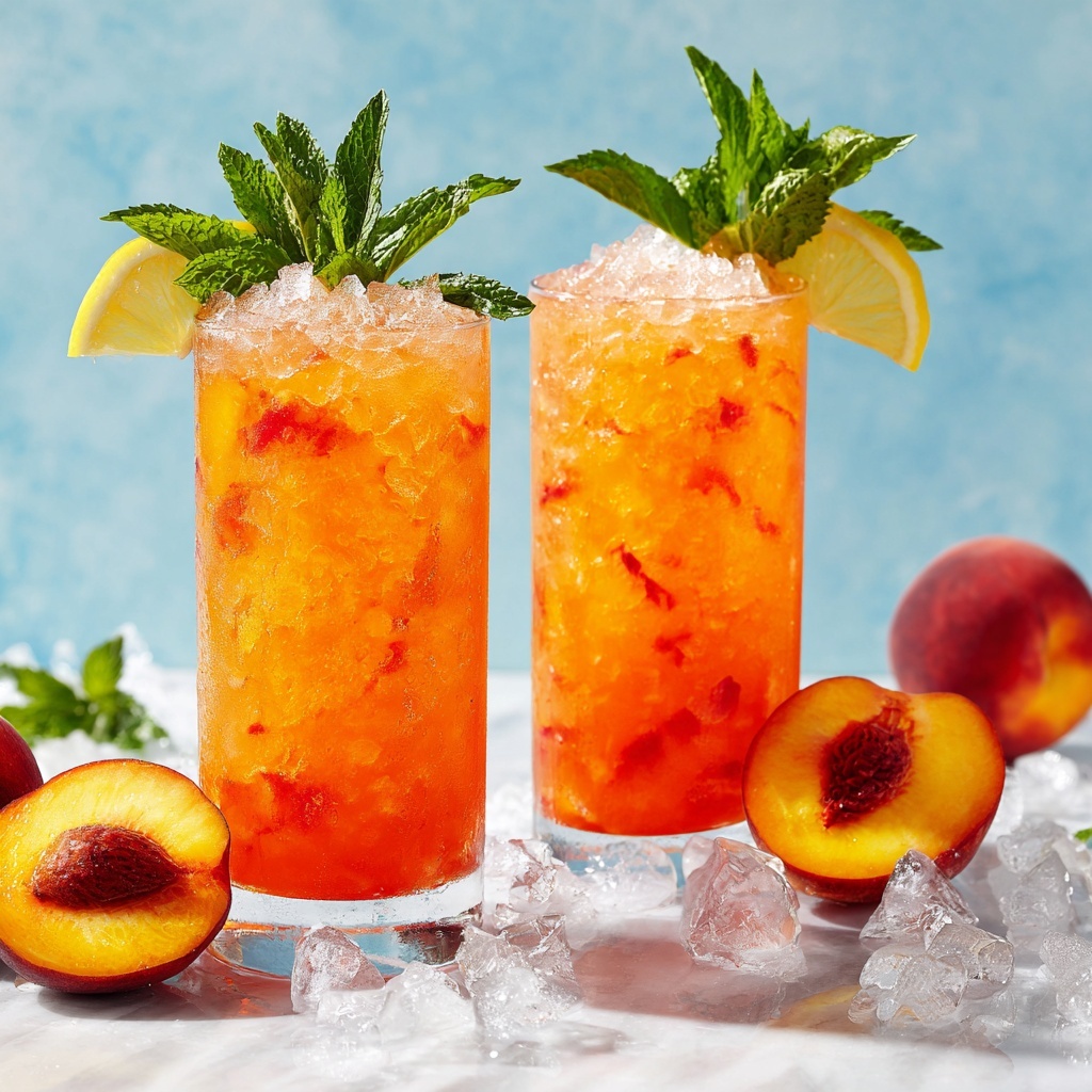 Peach Lemonade: The Ultimate Refreshing Summer Drink Recipe - Recipe Image