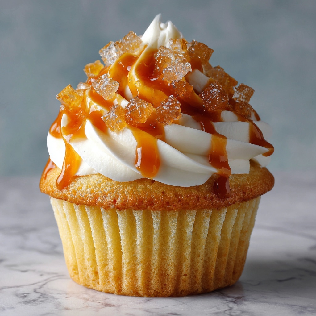 Honey Peach Cream Cheese Cupcakes Recipe - Recipe Image