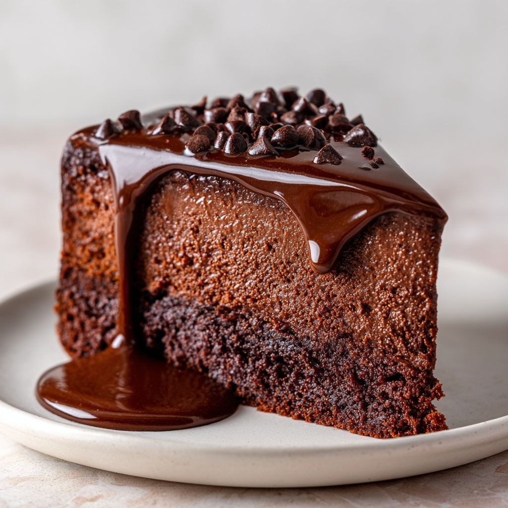 Chocolate Ooey Gooey Cake Recipe - Recipe Image