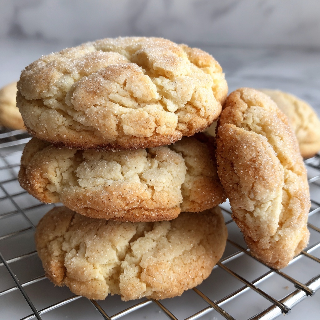 Chewy Pumpkin Snickerdoodle Cookies Recipe - Recipe Image