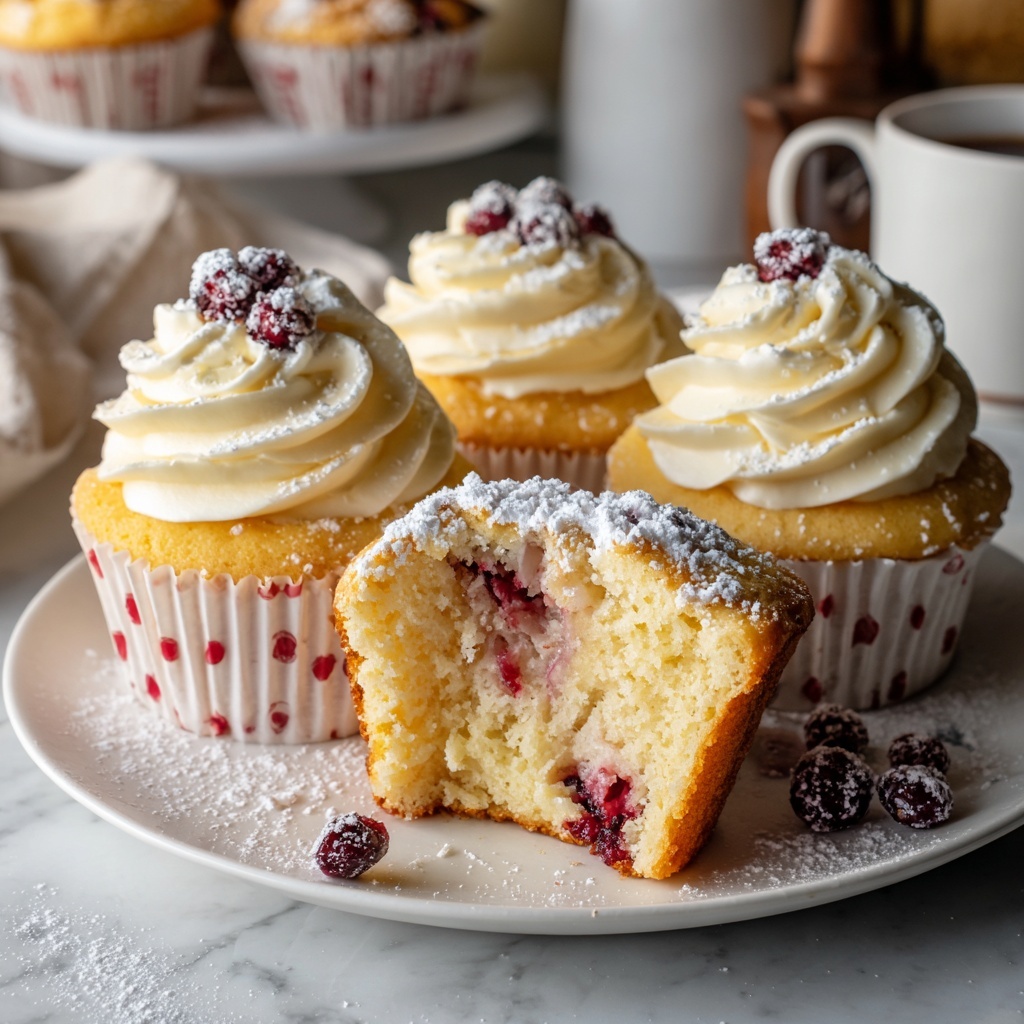 Cranberry Cupcakes: 5 Joyful Bites of Sweetness Recipe - Recipe Image