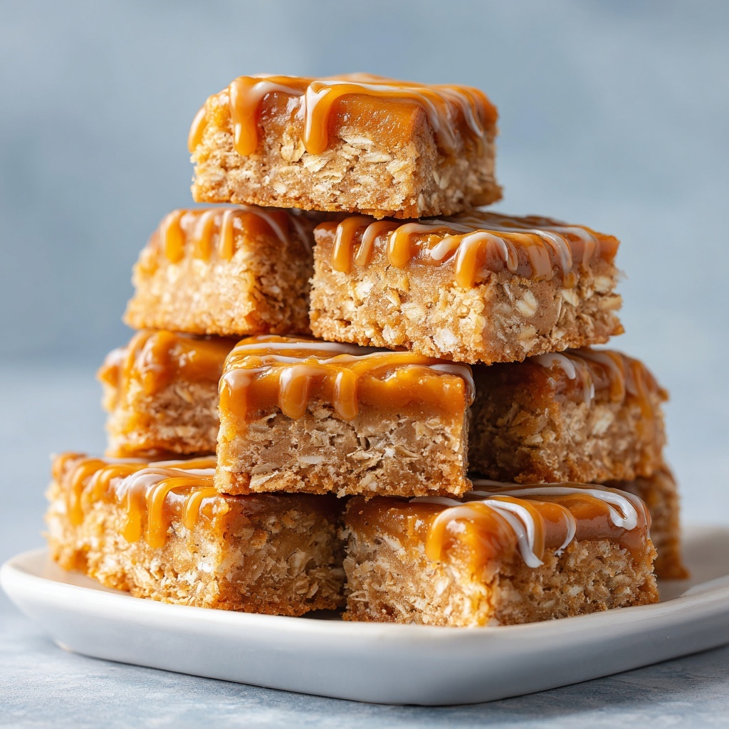 Peanut Butter Oatmeal Bars Recipe - Recipe Image