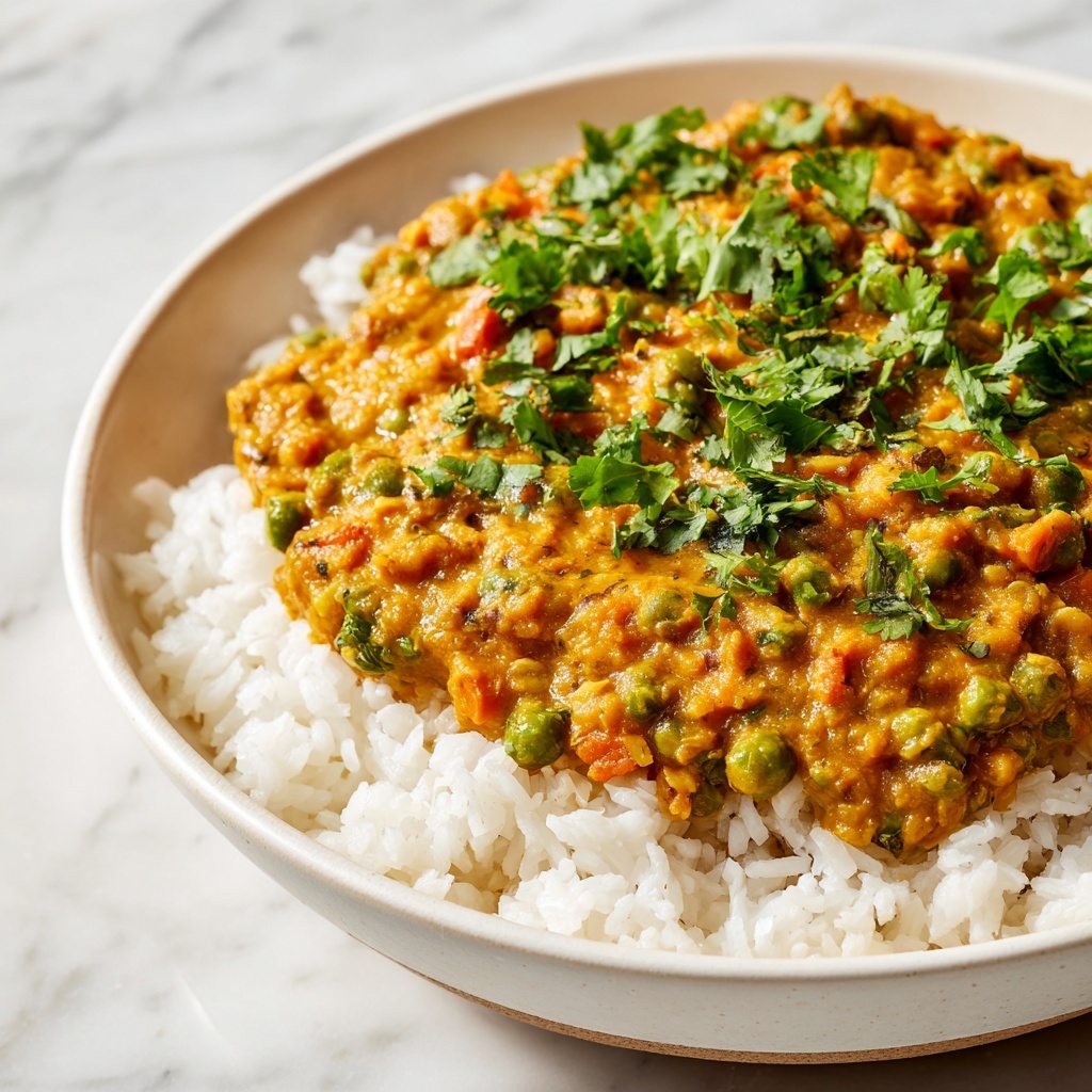 Creamy Vegetable Rice Sauce Recipe - Recipe Image