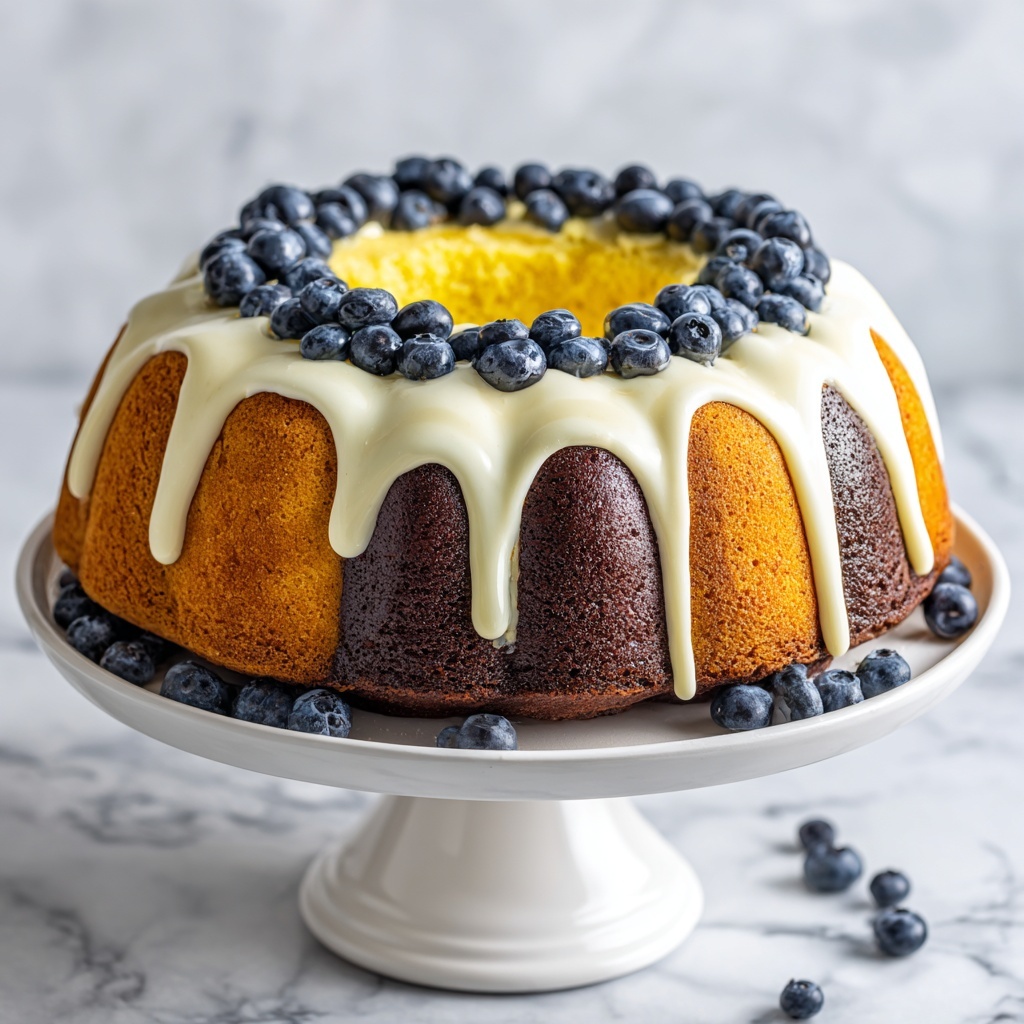 Blueberry Breakfast Bundt Cake Recipe - Recipe Image