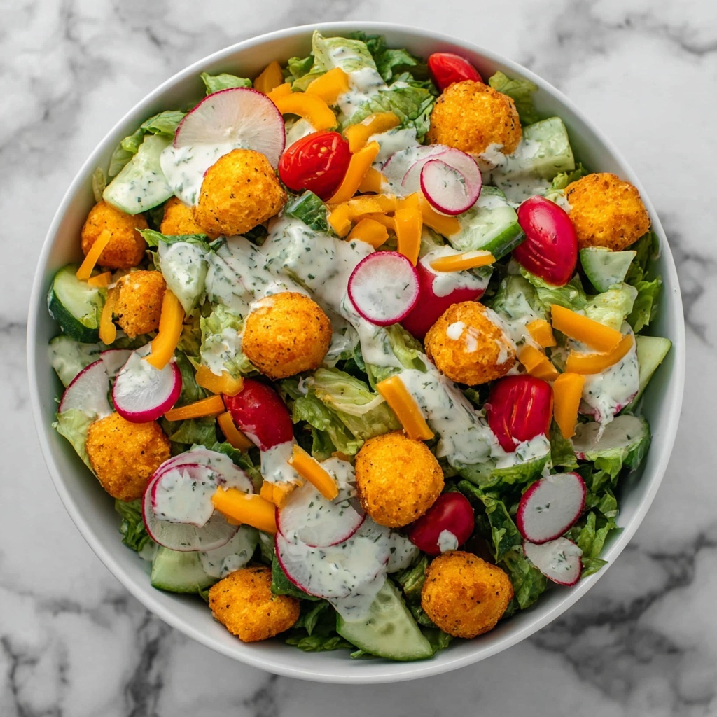 Ultimate Veggie Chopped Salad with Bacon, Parmesan, and Peanuts Recipe - Recipe Image
