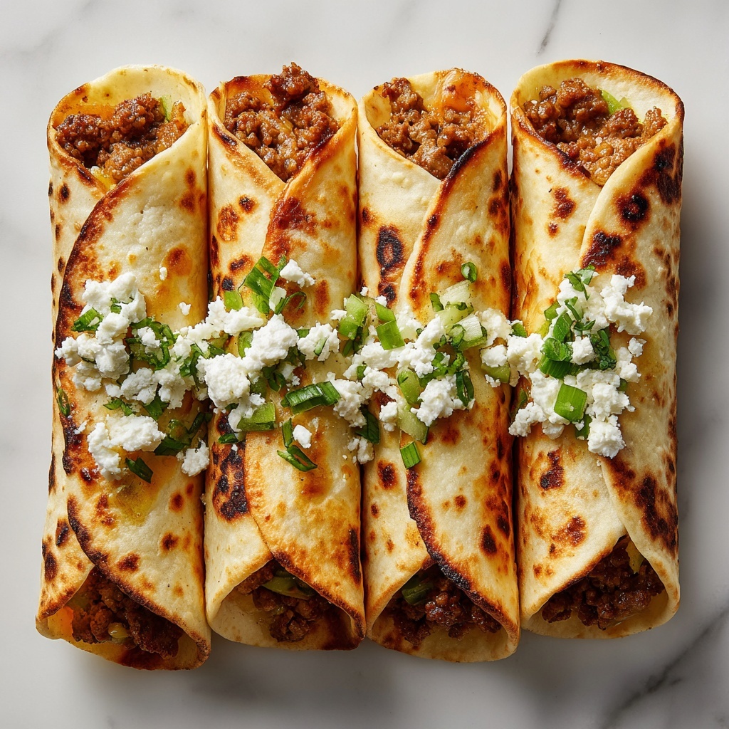 Crispy Beef Taquitos Recipe - Recipe Image