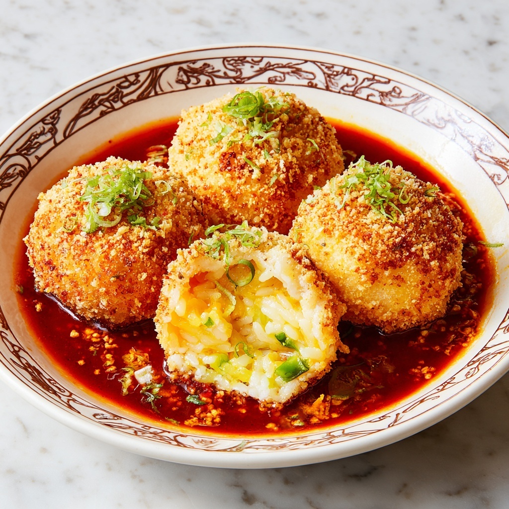 Sicilian Rice Balls Recipe - Recipe Image