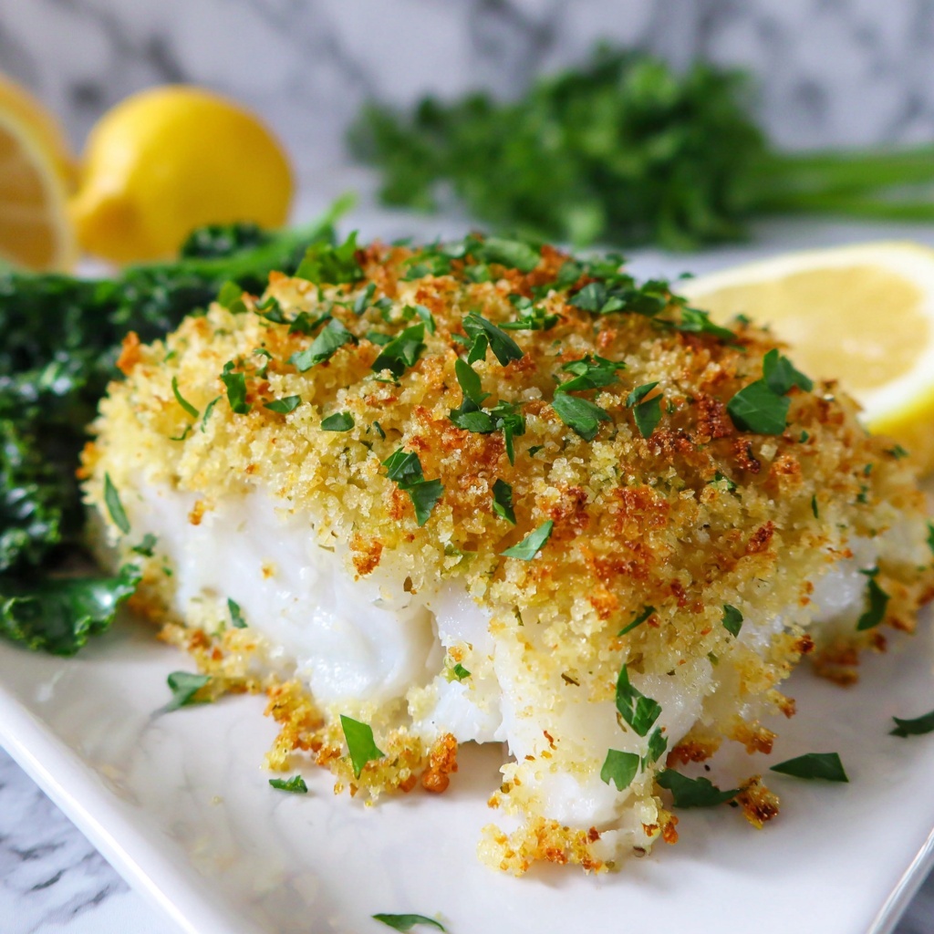 Parmesan Crusted Cod Recipe - Recipe Image