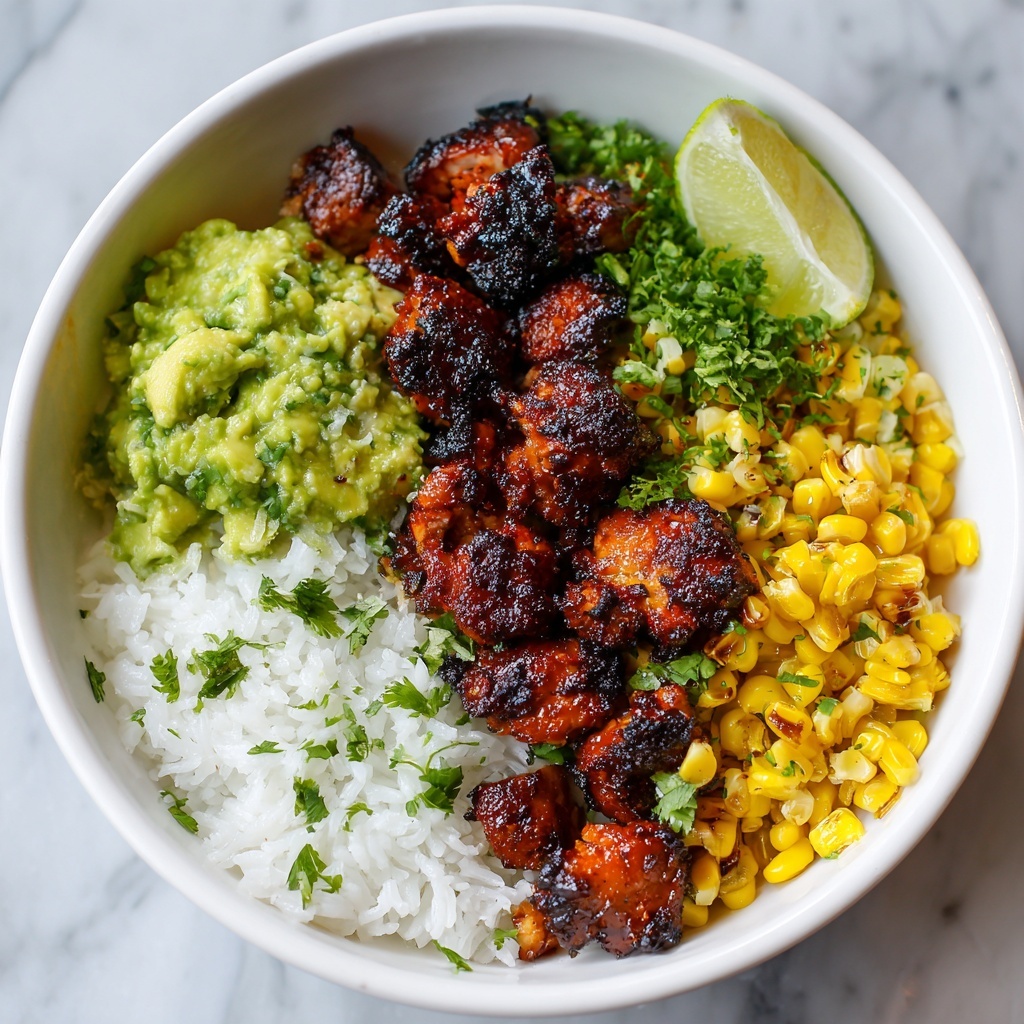 Honey Chipotle Chicken Rice Bowls Recipe - Recipe Image