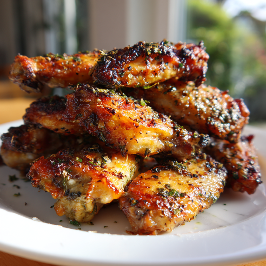 Air Fryer Salt and Pepper Wings: 5 Secrets to Crispy Bliss Recipe - Recipe Image