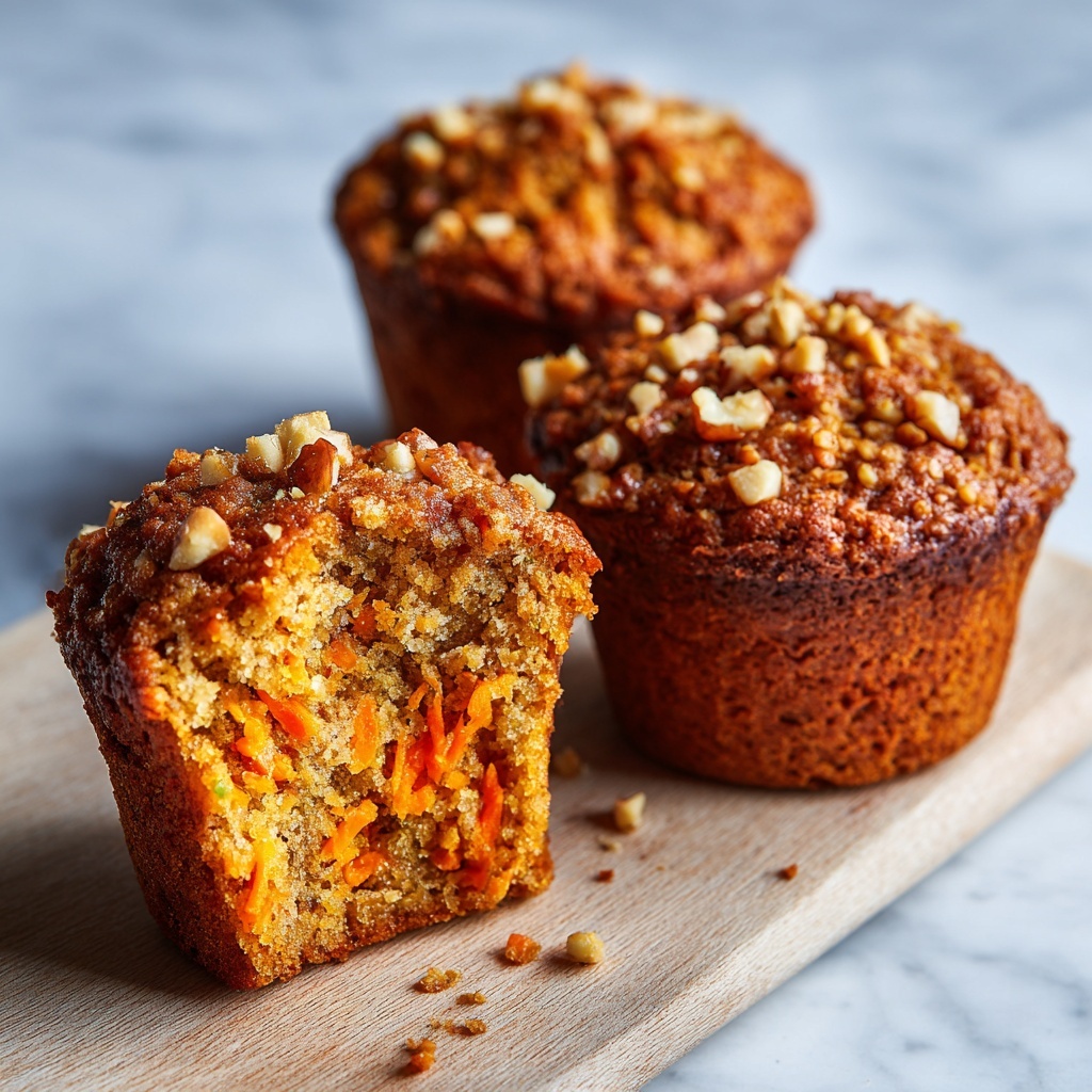 Healthy Carrot Muffins Recipe - Recipe Image