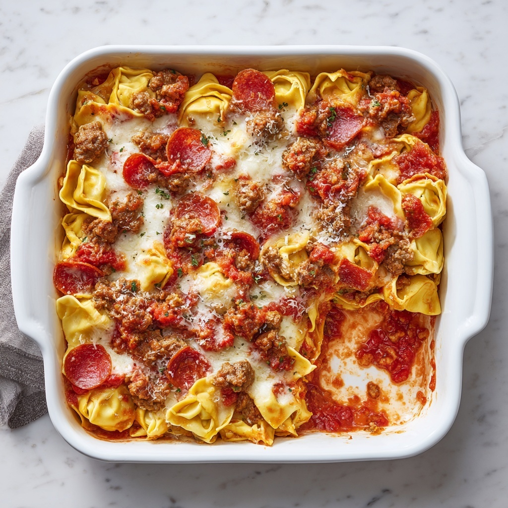 Meat Lovers Pizza Tortellini: 7 Comforting Delights Recipe - Recipe Image
