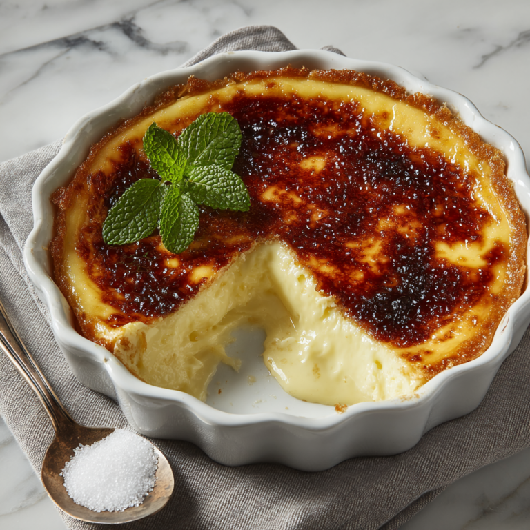 Authentic French Crème Brûlée Tart Recipe