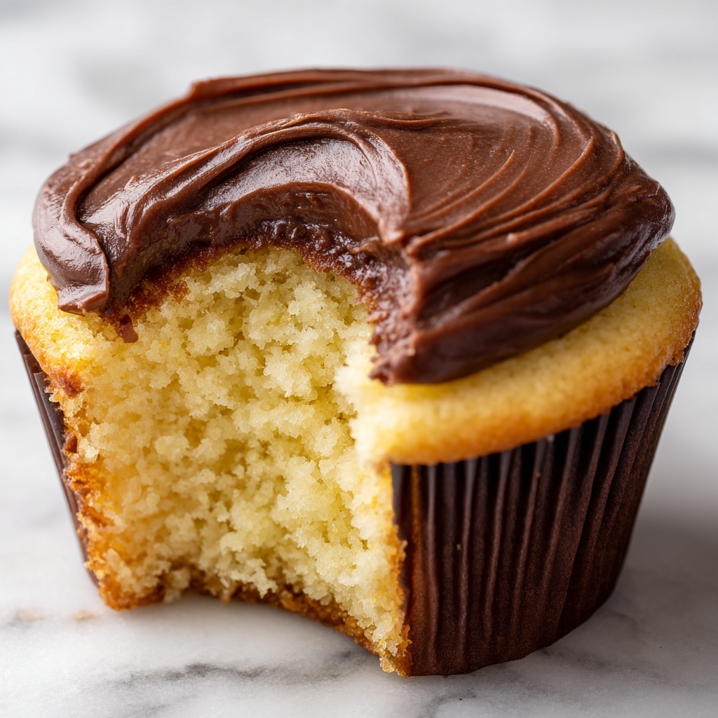 Boston Cream Pie Cupcakes Recipe - Recipe Image