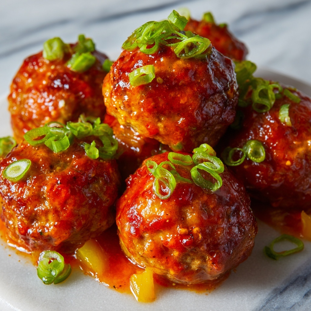 Sweet and Sour Meatballs Recipe - Recipe Image