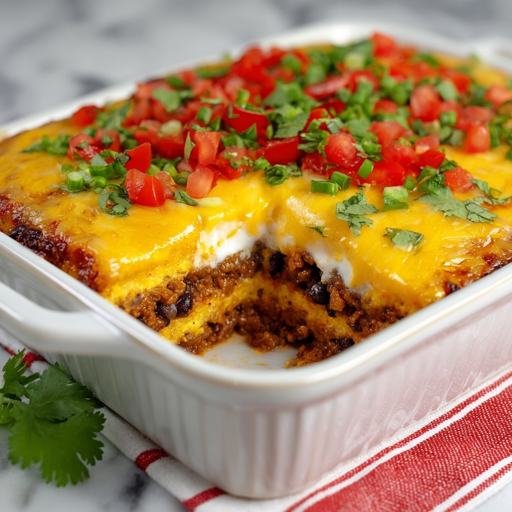 Mouthwatering Mexican Lasagna Recipe - Recipe Image