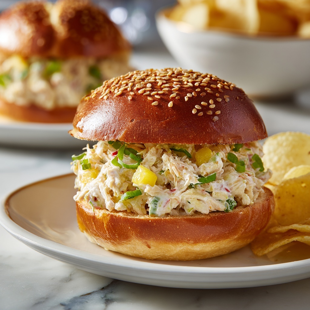 Ohio Shredded Chicken Sandwiches Recipe - Recipe Image