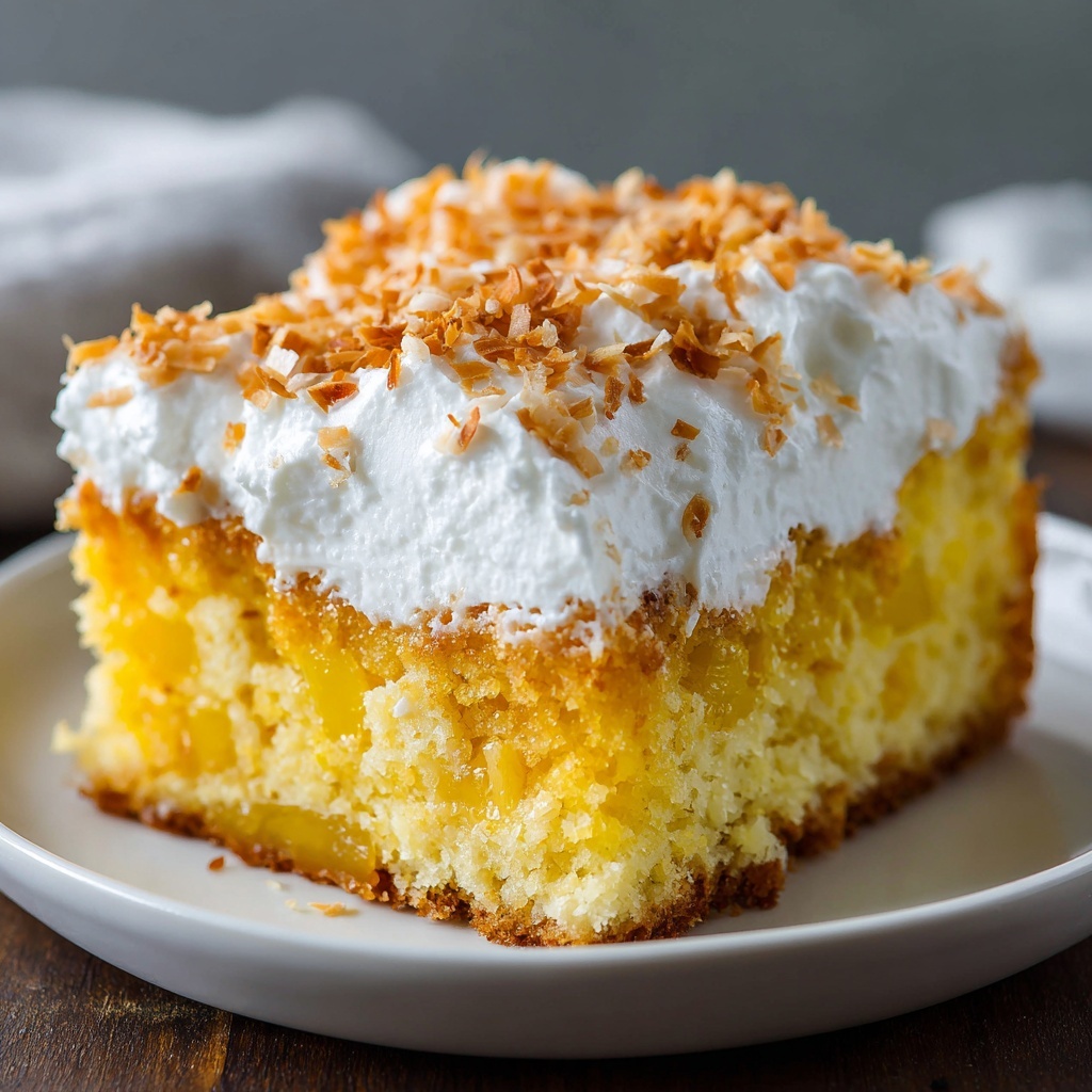Hawaiian Pineapple Cake: 7 Comforting Slices of Joy Recipe - Recipe Image