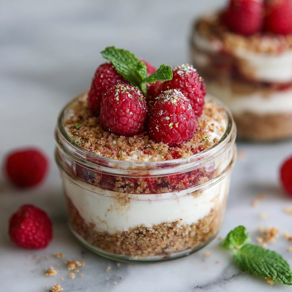 High-Protein Cheesecake Jars Recipe - Recipe Image