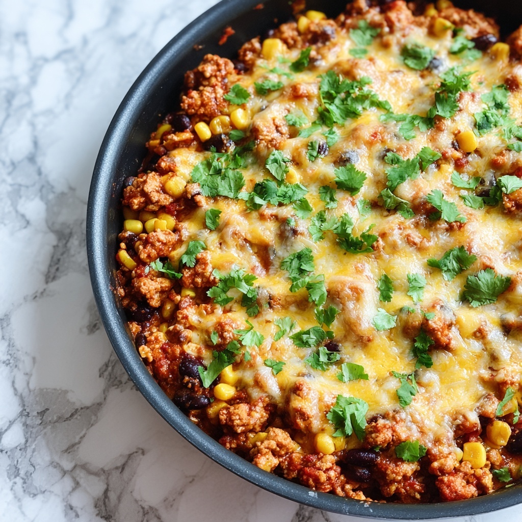Mexican Beef and Rice Skillet Recipe - Recipe Image