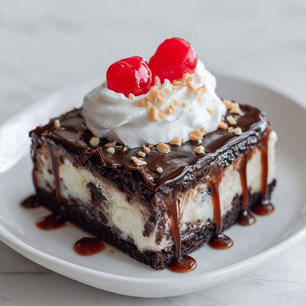 Ultimate English Brownie Sundae Recipe - Recipe Image