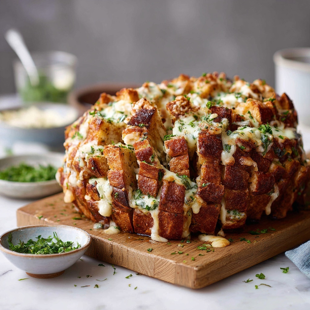 Italian Herbs and Cheese Bread Recipe - Recipe Image