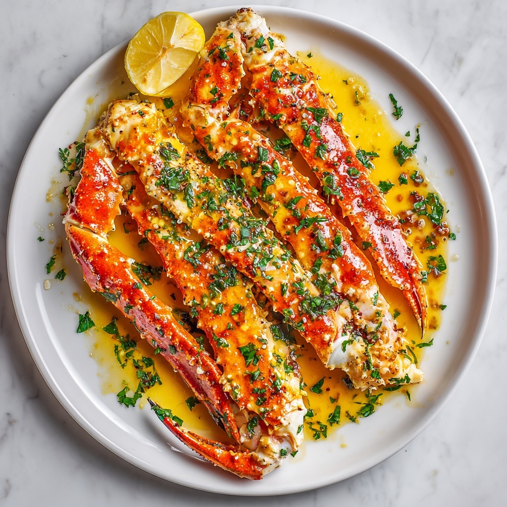 Baked Crab Legs in Butter Sauce: A Delicious Delight Recipe - Recipe Image