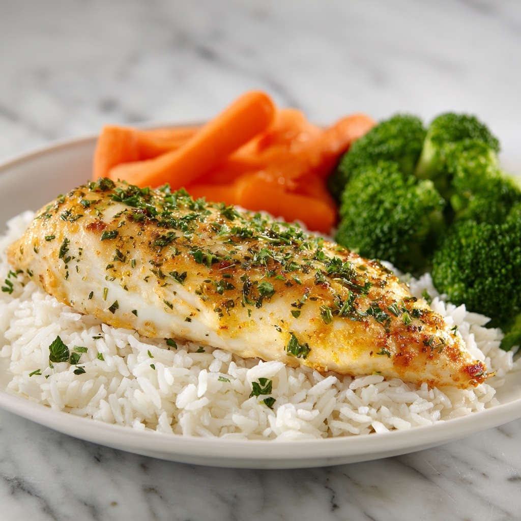 Air Fryer Garlic Parmesan Chicken Recipe - Recipe Image