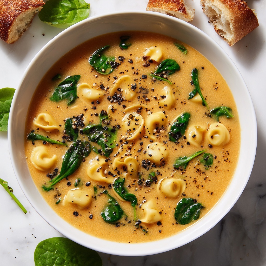 Creamy Tortellini Soup Recipe - Recipe Image