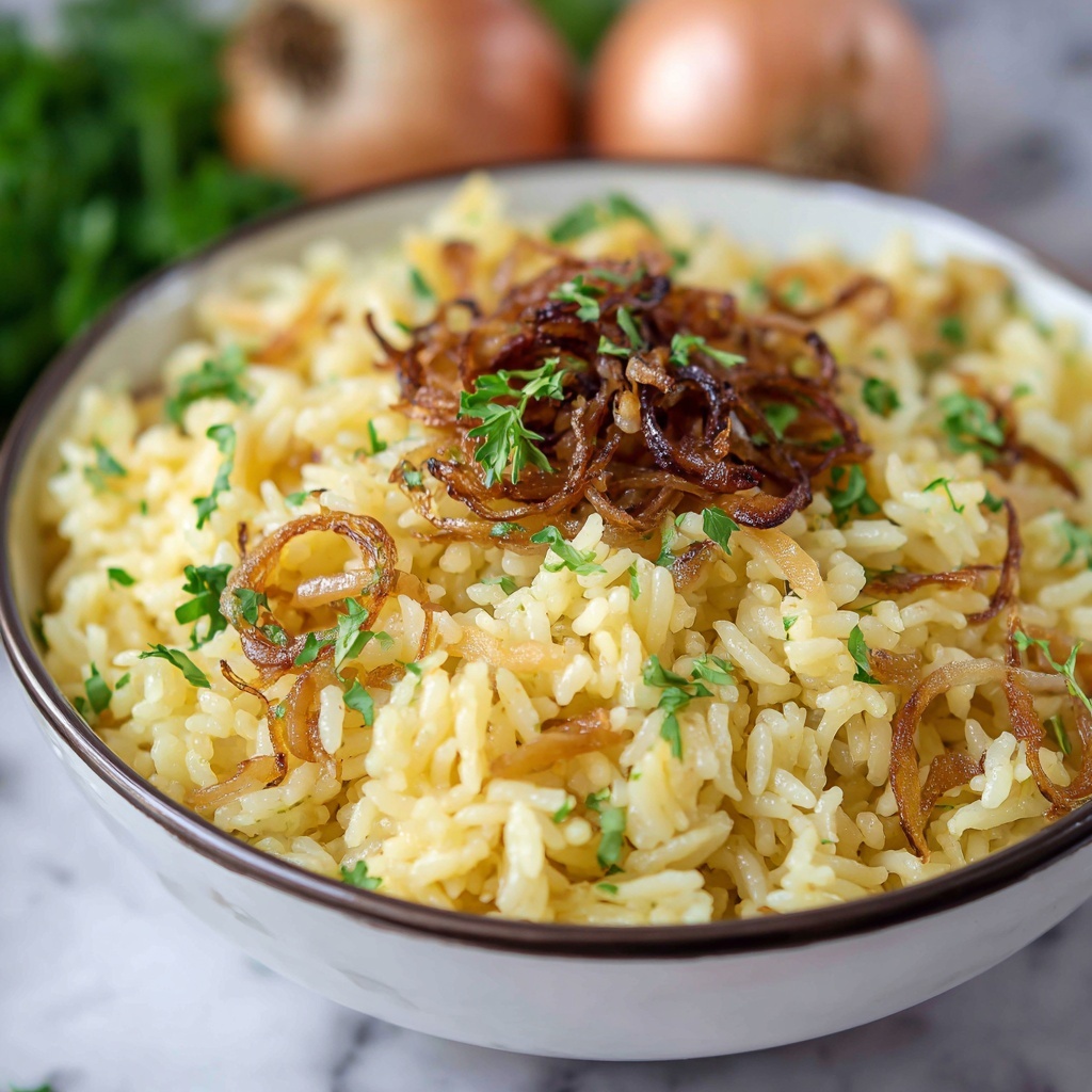 Buttery Onion Rice Side: The Ultimate Comfort Food Recipe - Recipe Image
