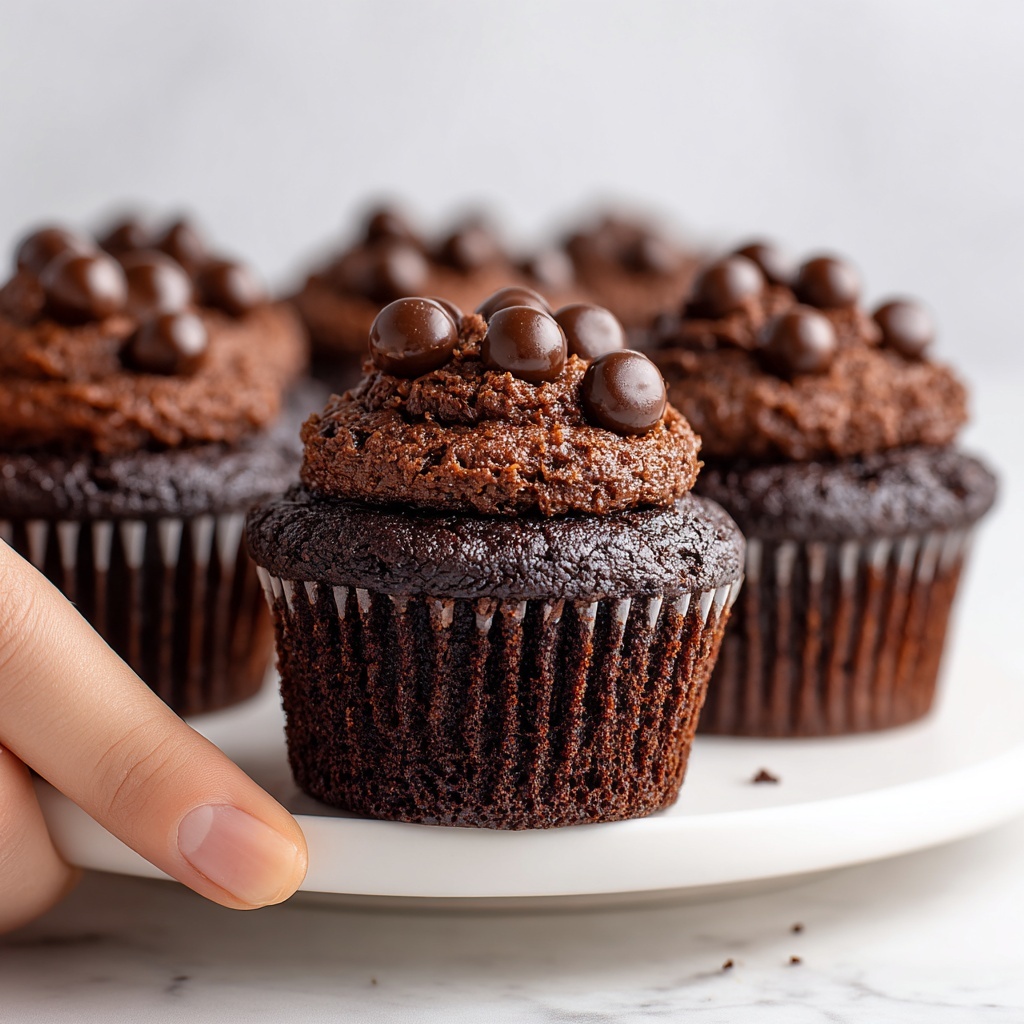 Fudgy Black Bean Brownie Bites Recipe - Recipe Image
