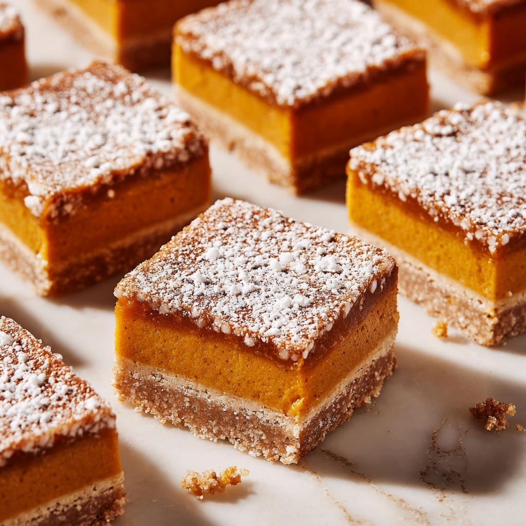 Maple Sweet Potato Pie Bars Recipe - Recipe Image