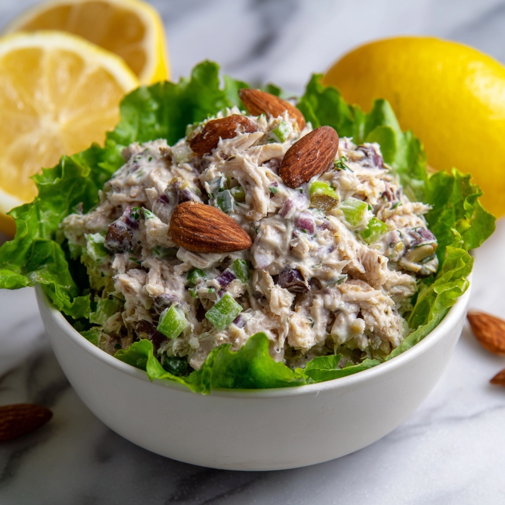Chicken Salad Lettuce Wraps Recipe - Recipe Image